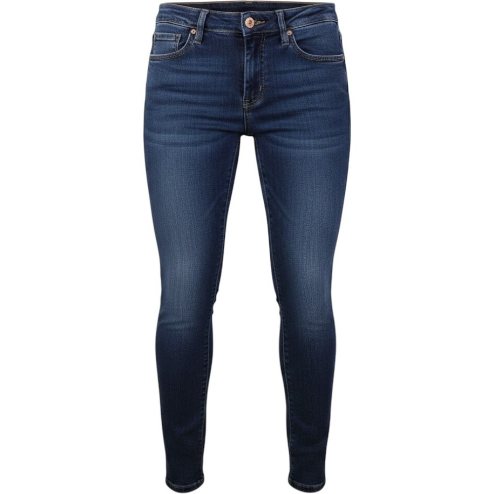 Women's Denim Skinny Jeans, High Rise Embroidered Back Pocket Size 6,